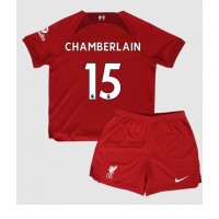 Dres Liverpool Chamberlain #15 Domaci za djecu 2022-23 Kratak Rukav (+ kratke hlače)